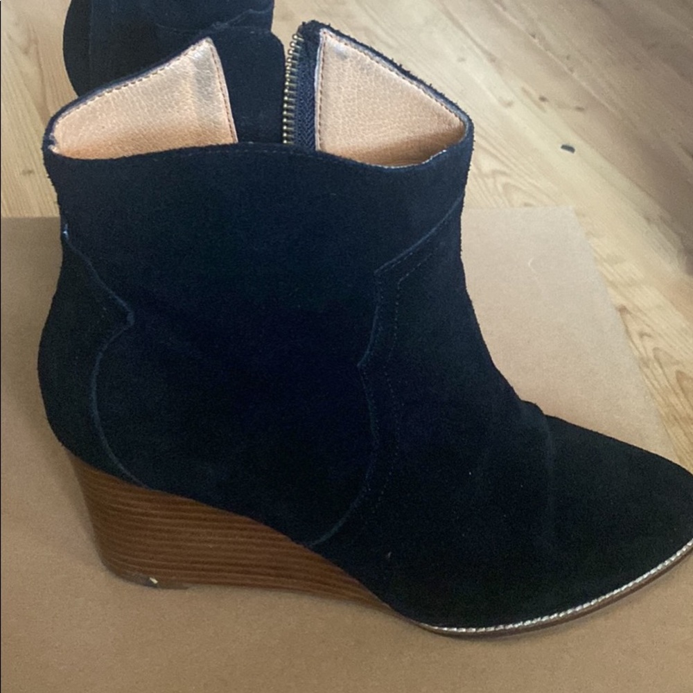 Suede Booties